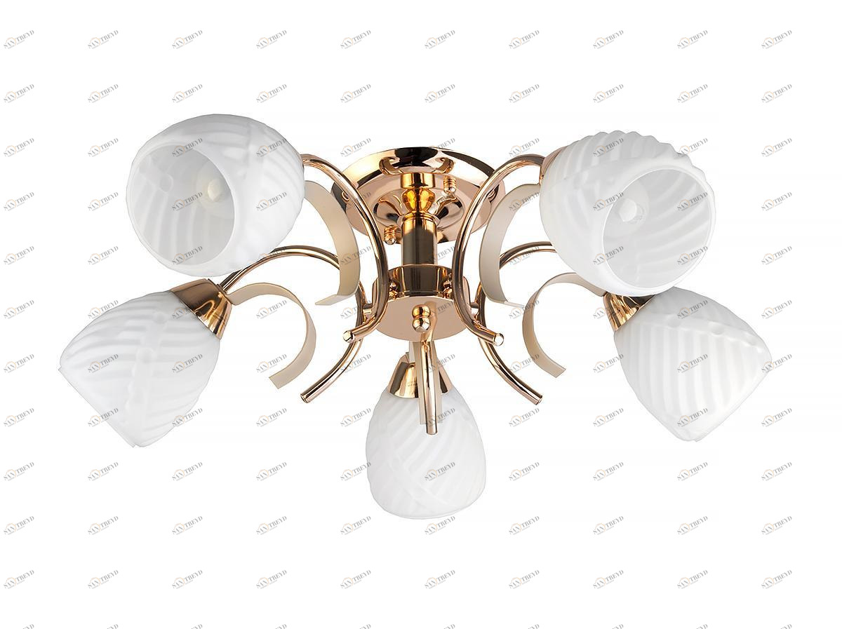 Потолочная люстра Toplight Lenore TL3530X-05FG TOPLIGHT LENORE 183543 Белый 