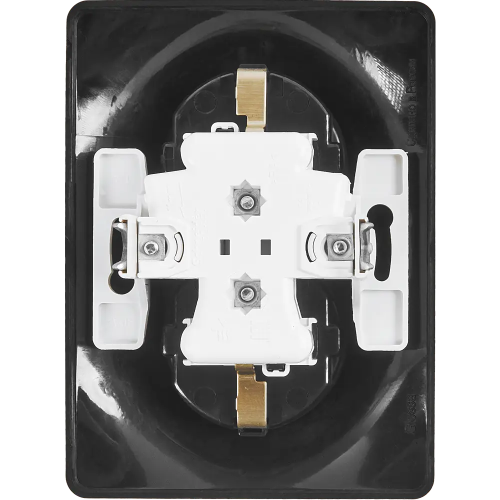 Schneider Electric Glossa — двойная розетка с заземлением в стиле антрацит 86710160 STLM-0070781 - Вид №3