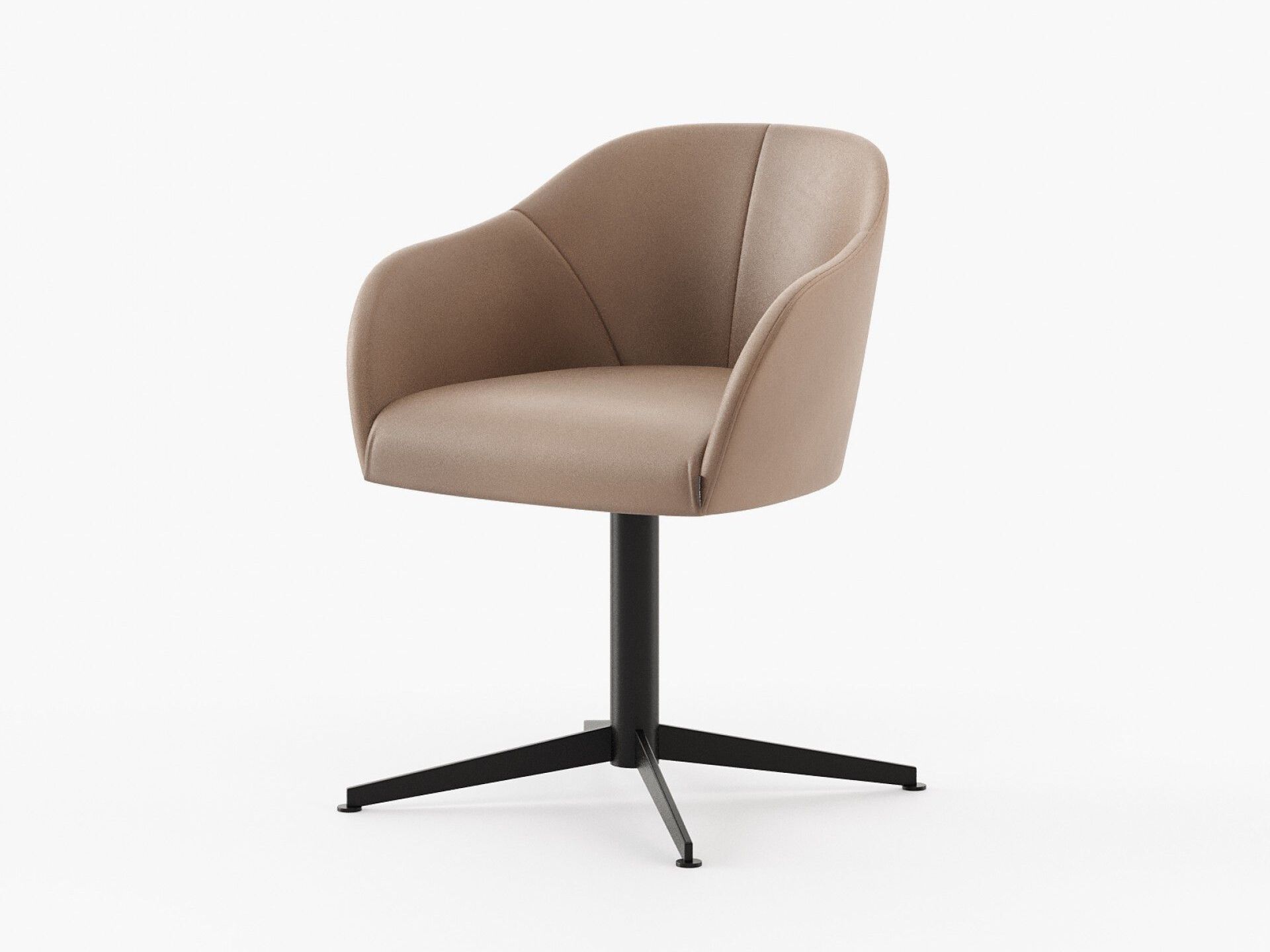 Спицевое вращающееся кресло с подлокотниками Laskasas ARCH-00088299 - Вид №6