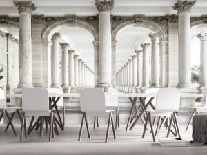 Панорамные обои trompe l'oeil