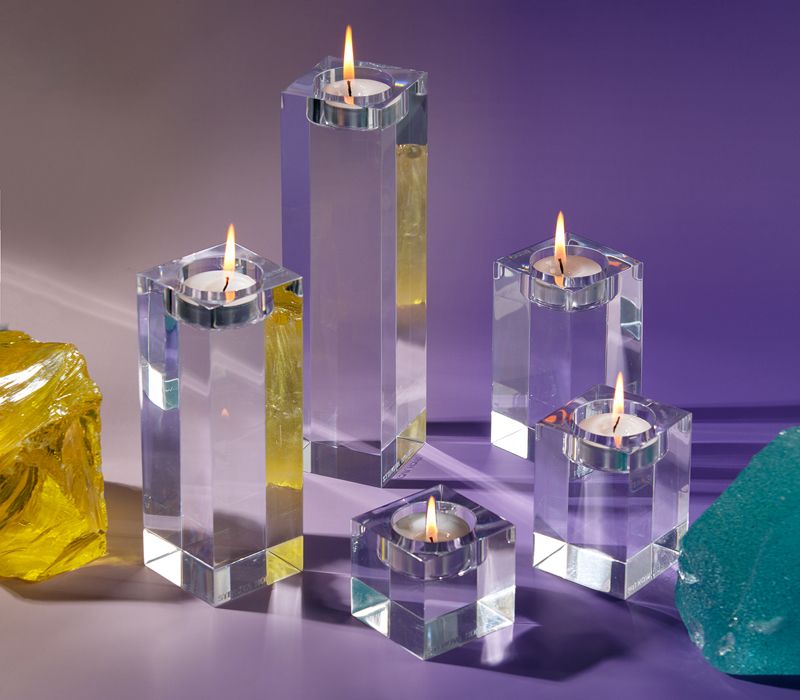 Victoria Stenova 519195 Подсвечник CrystalCube XL  - Вид №3