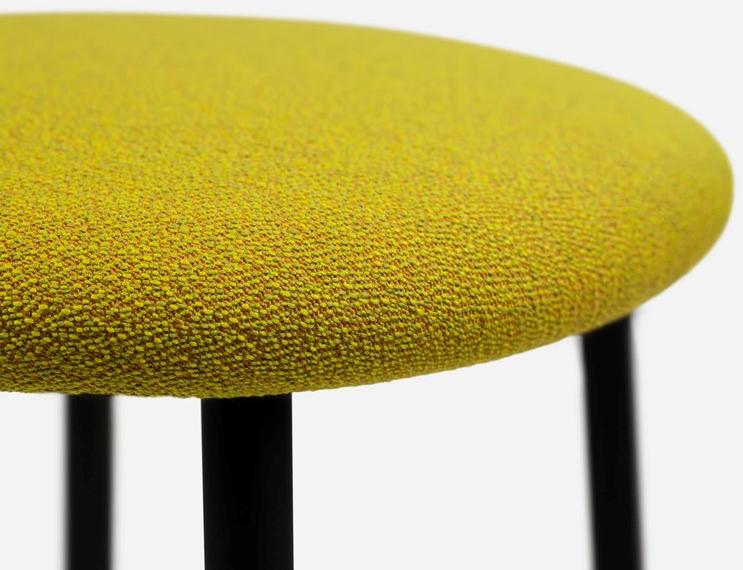 Hem Барный стул с обивкой из стали с порошковым покрытием Kendo sun-id-1428792 - Вид №3