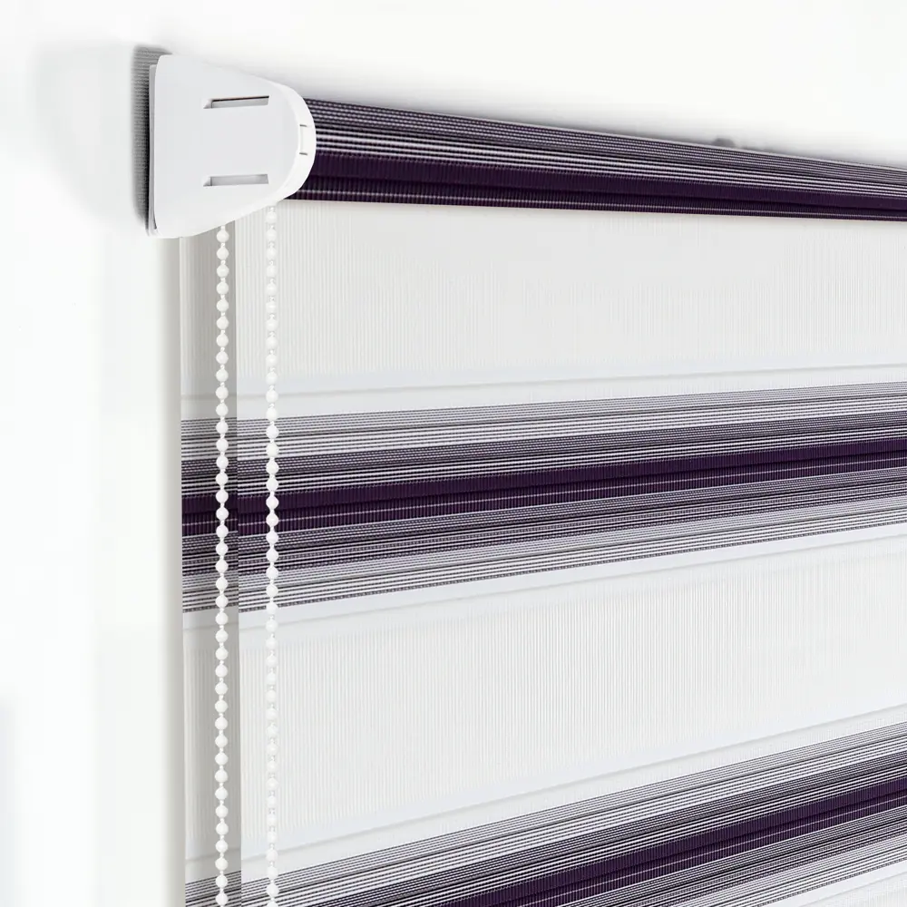 Штора рулонная день-ночь Palermo 150x250 см сиреневая MIAMOZA Д/н Palermo STLM-2000060 - Вид №1