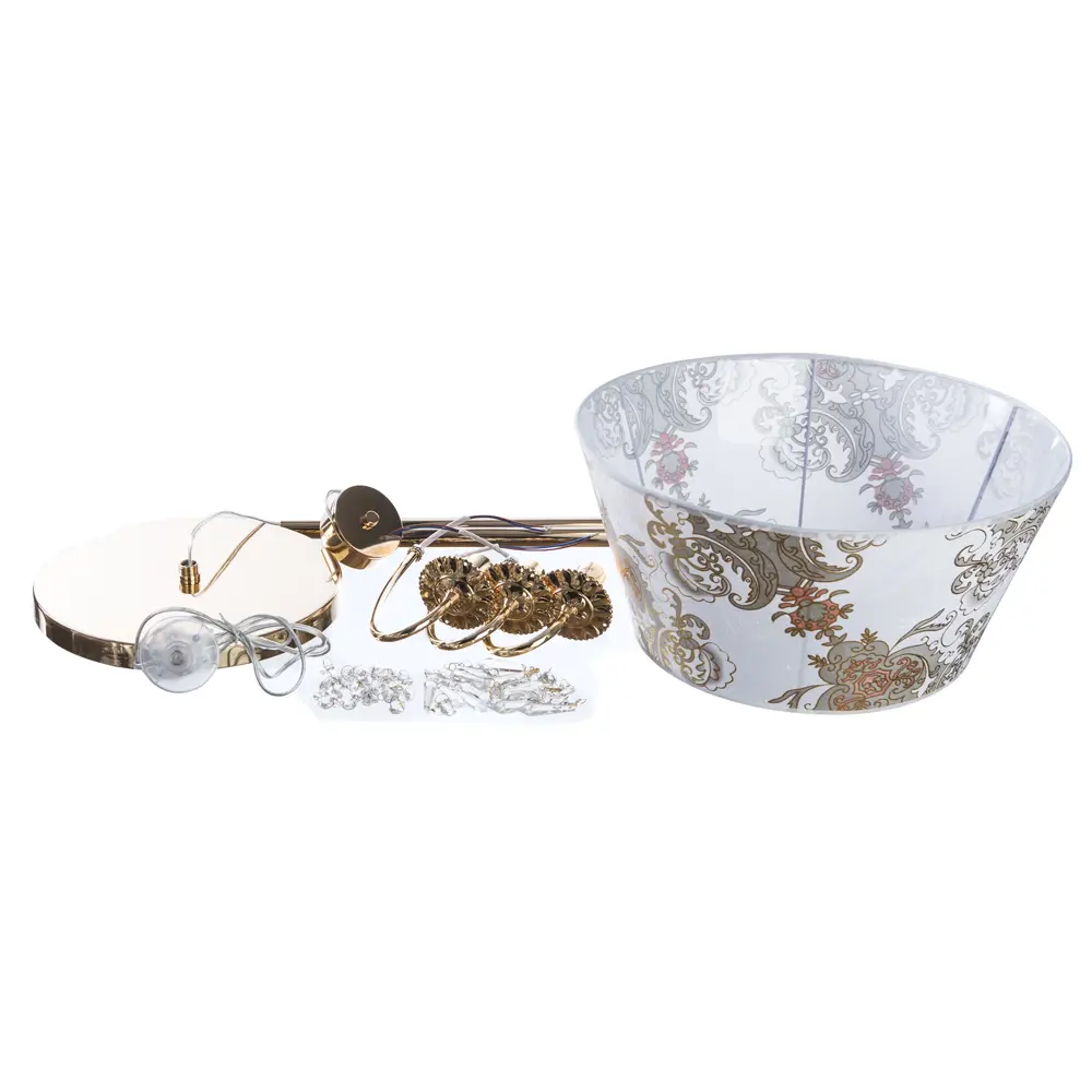 Торшер Milora 3xE14x40 Вт, цвет золото Arte Lamp STLM-2212597 - Вид №7