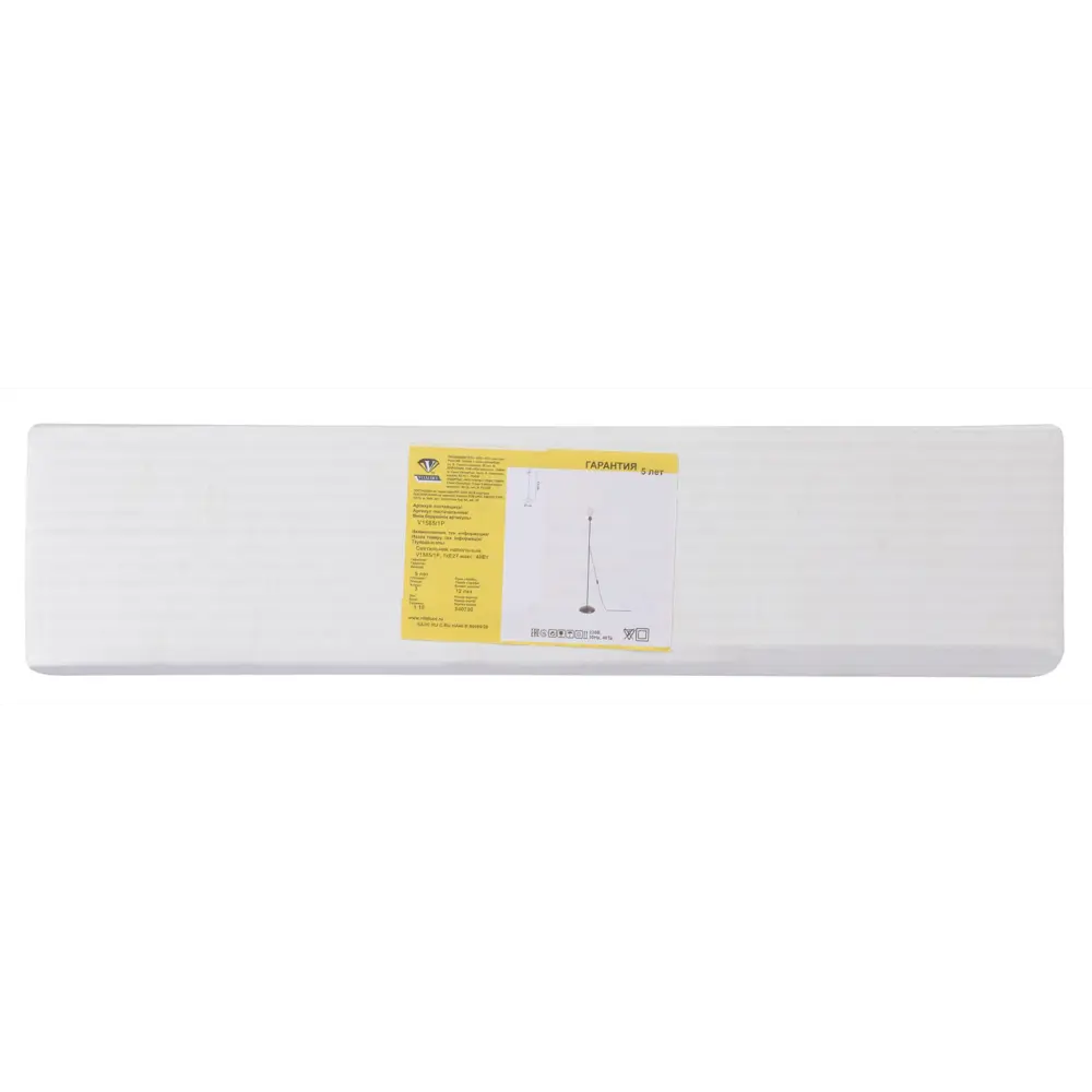 Основание для торшера Simple 1 лампа 3м² Е27 цвет коричневый Vitaluce STLM-2112749 - Вид №4