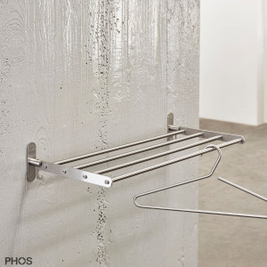 KLR800 Складной шкаф santanselmo с 4 платяными штангами, ширина 80 см PHOS