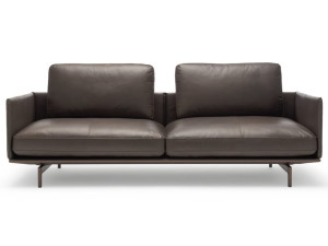 3-местный кожаный диван