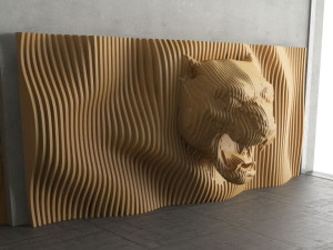 Параметрическая стеновая панель