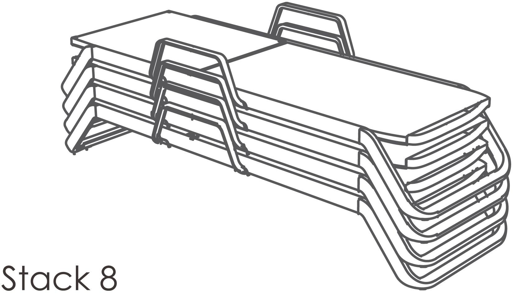 Ezpeleta Шезлонг из алюминия и phifertex® штабелируемый Vila Mu-vla01 - Вид №3