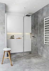 1450636 Nice Shower Igloo Pro Double Rack + Fast 80X80 ... Hafa Прозрачный