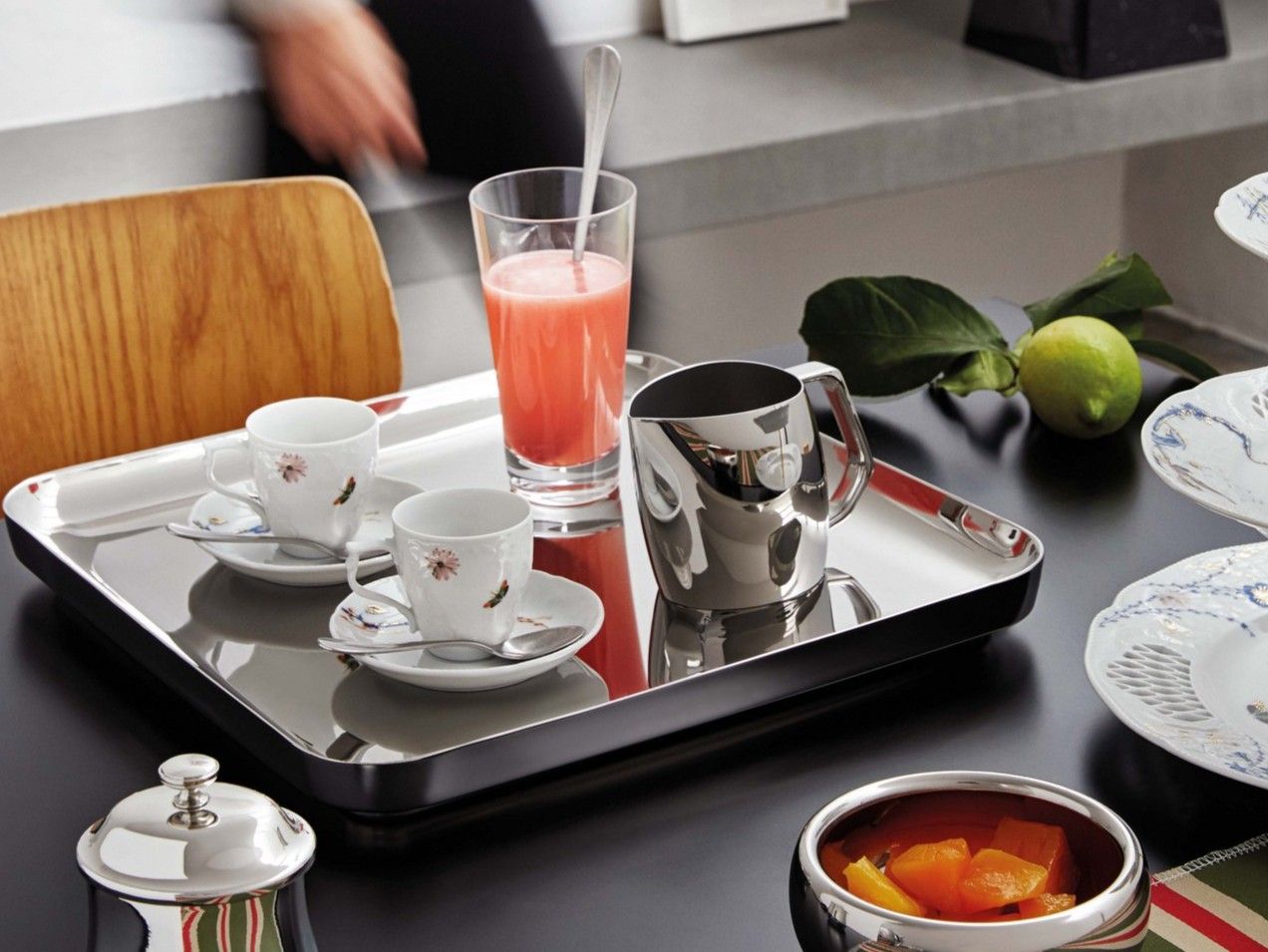 Нержавеющая сталь крем / молочная машина Sambonet Sphera ARCH-00036581 - Вид №1