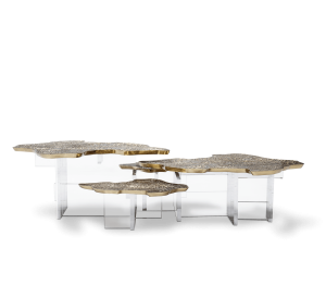0-115 Центральный стол Monet с патиной  Boca Do Lobo