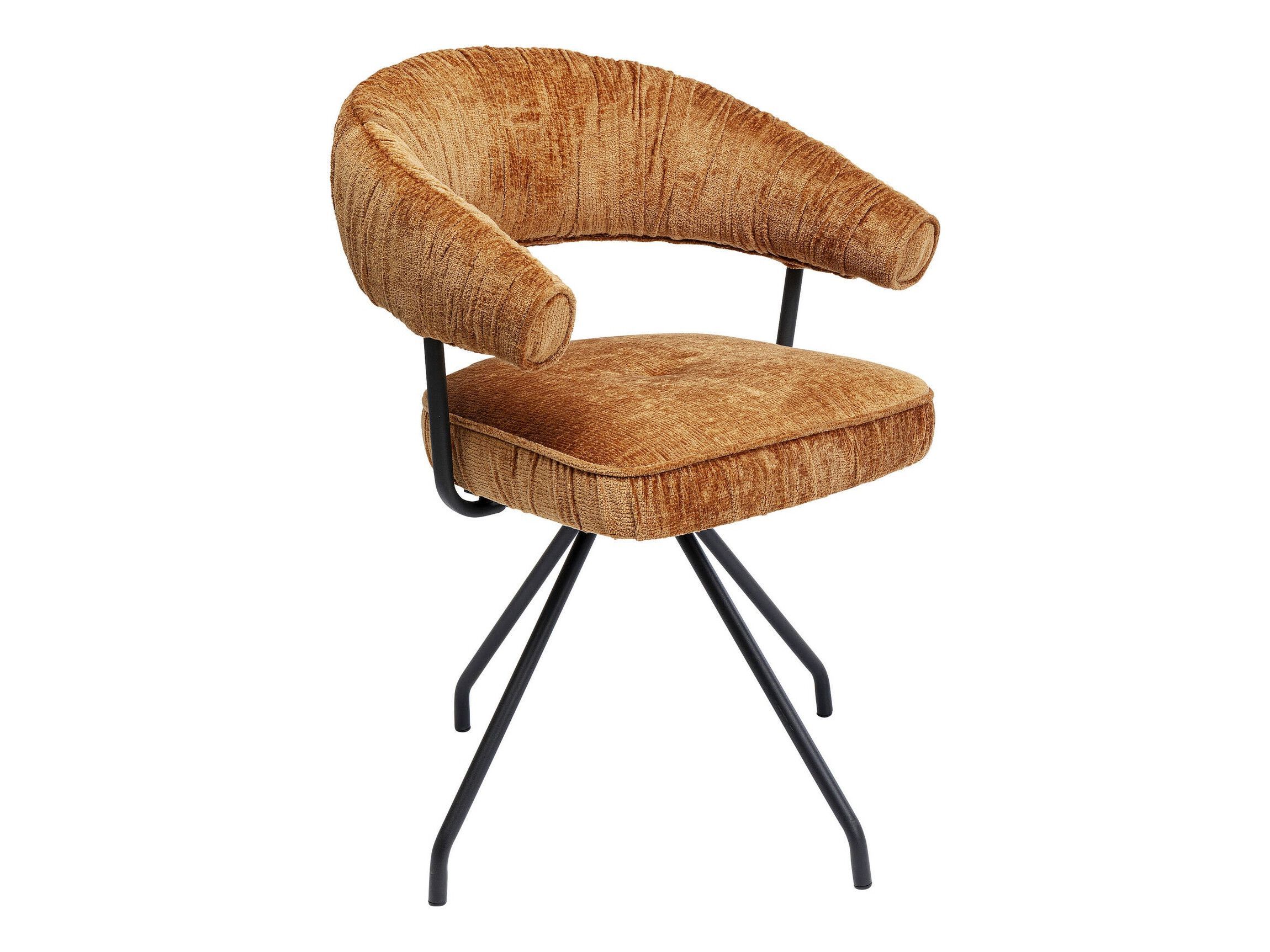 Тканевый поворотный стул с подлокотниками KARE Design ARABELLA ARCH-00028051 - Вид №12