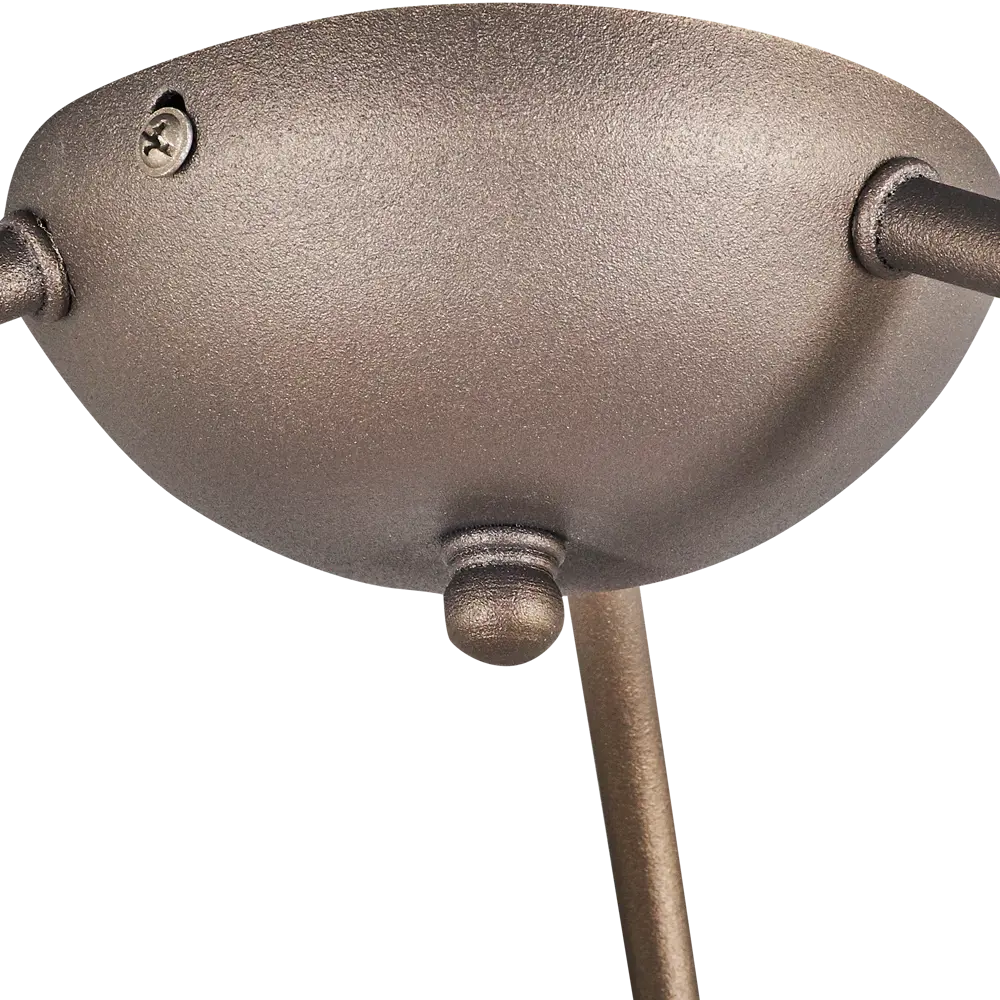 Люстра потолочная «Найс дарк», 3 лампы, 6 м², цвет бронзовый графит Vitaluce STLM-2063820 - Вид №4