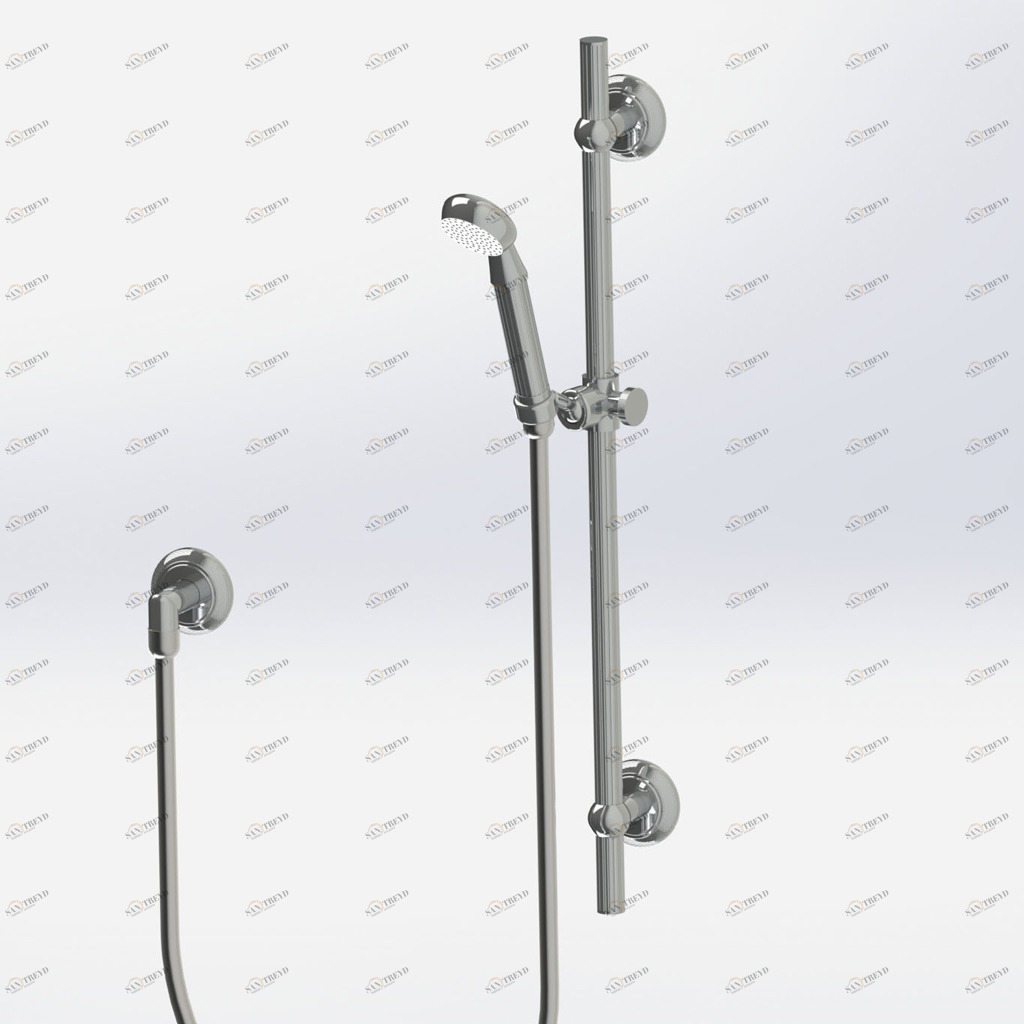 C36-2211 C36-2211 Душевой комплект на раздвижной штанге ДРАГОЦЕННОСТЬ Cristal & Bronze BIJOU 