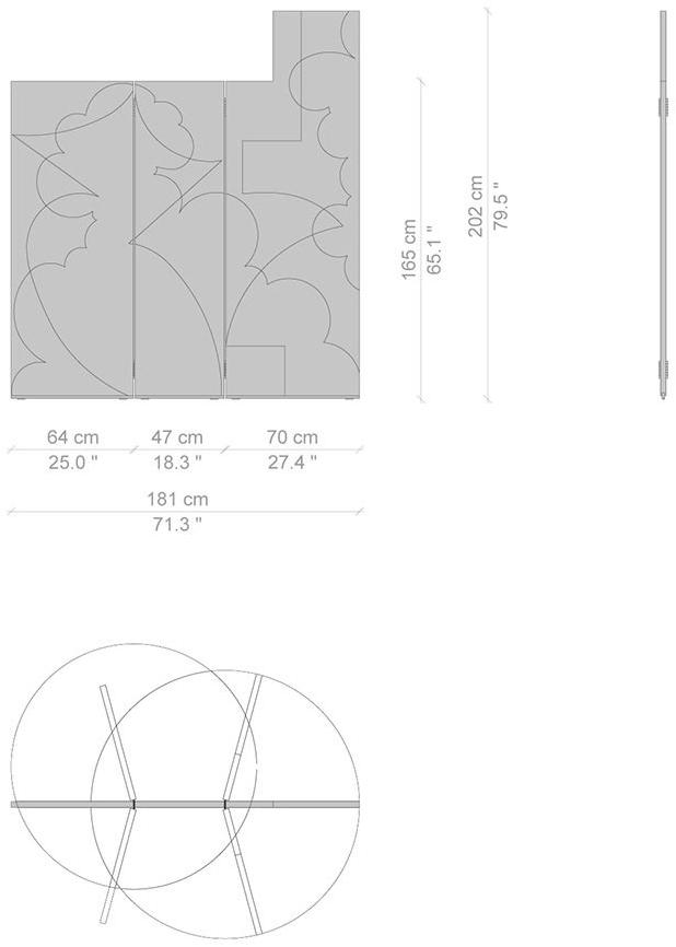 Cassina Сотовый деревянный экран sun-id-1514649 - Вид №3