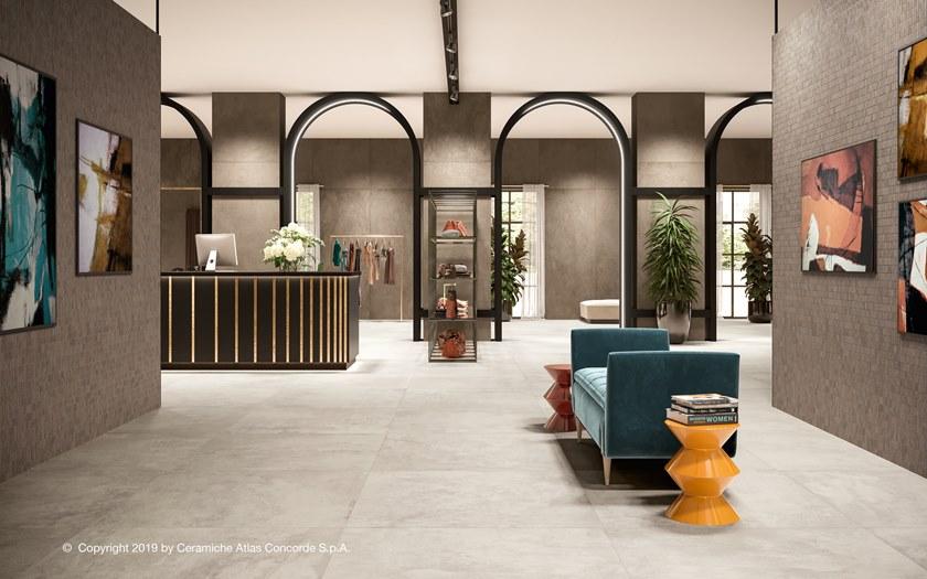 Atlas Concorde Пол из керамогранита под бетон Raw sun-id-1421703 - Вид №52