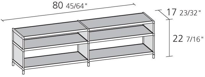 Alias Комод из метакрилата с раздвижными дверцами Sec sun-id-1359924 - Вид №1