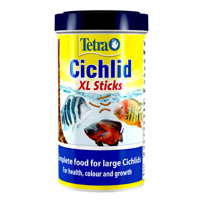 ПР0034001 Корм для рыб Cichlid XL Sticks для всех видов цихлид, палочки 1000мл TETRA 