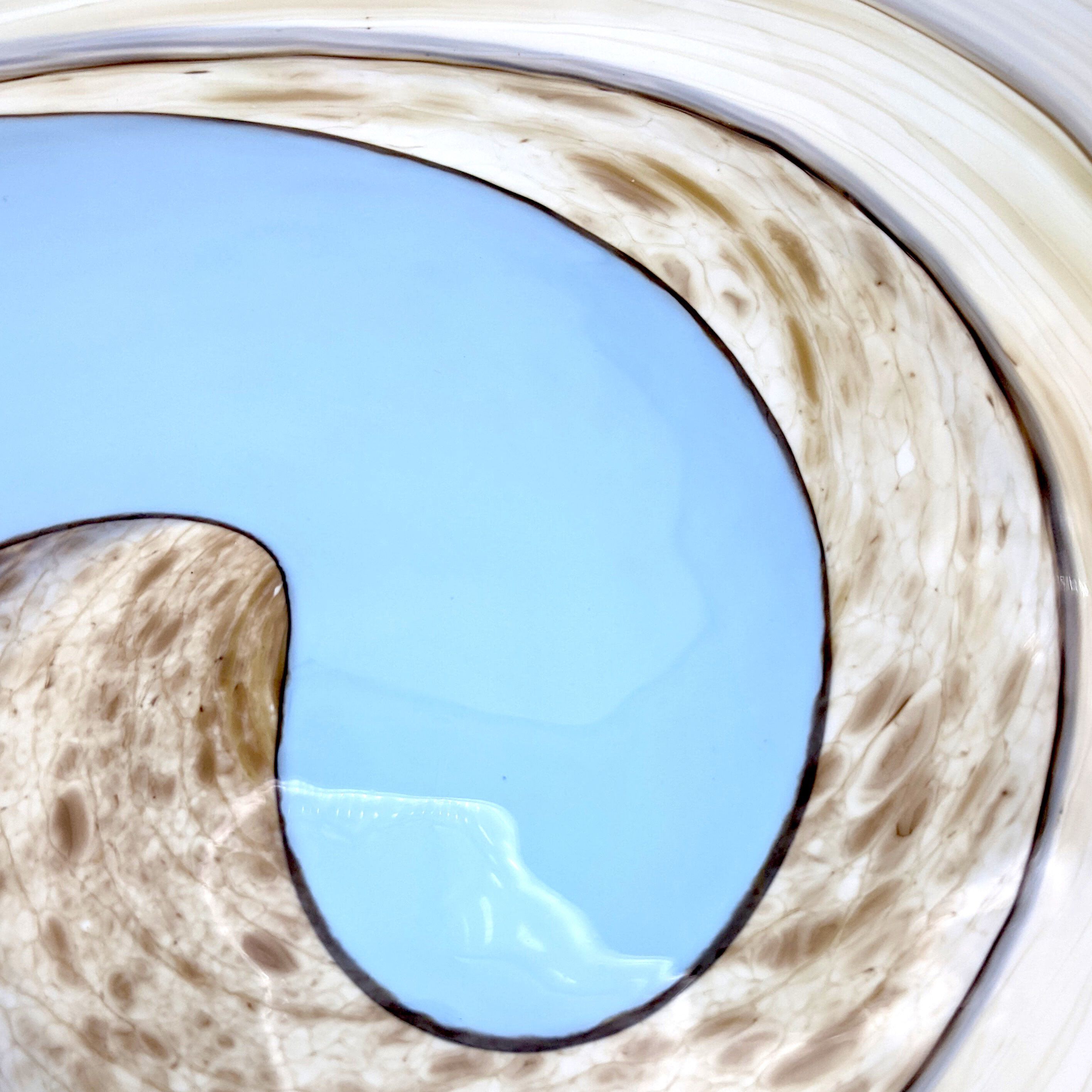 Тарелка для фруктов из муранского стекла ручной работы YourMurano Decorative Plates ARCH-00083524 - Вид №4