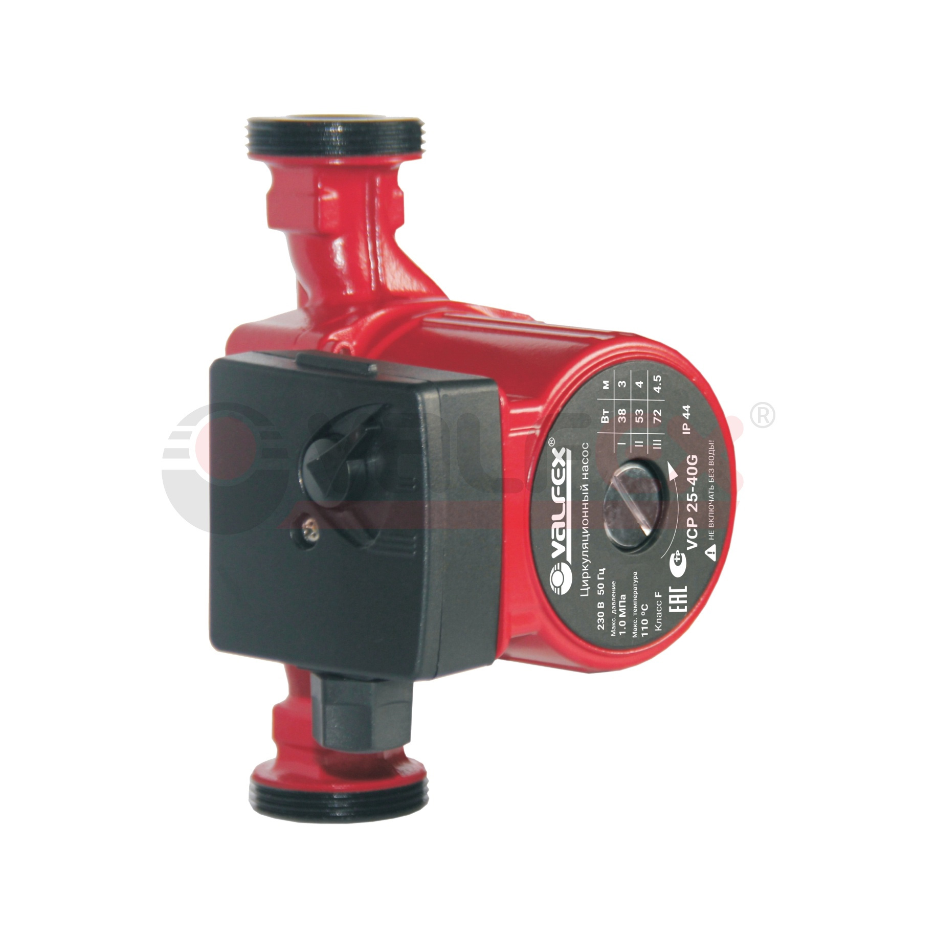 VALF VCP 25-40G180 Valfex Циркуляционный насос VALFEX VCP 25-40G (с гайками) 