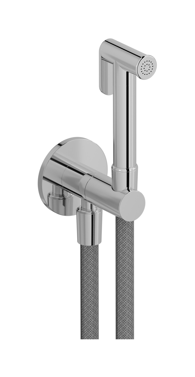 гигиеническая гидрощетка для унитаза WE ARE IB sh030rs Matt Black RICAMBI