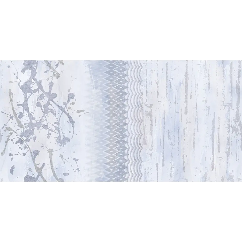 Декор настенный Нефрит-Керамика Артис 50x25 см матовый цвет текстиль голубой STLM-2049830