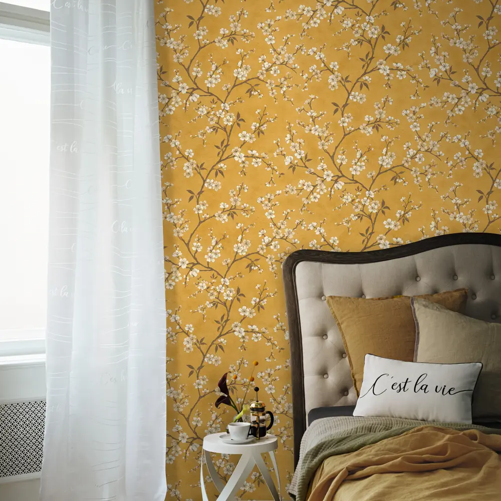 Обои флизелиновые Rasch Denzo оранжевые 0.53 м 456721 STLM-2179829 - Вид №5