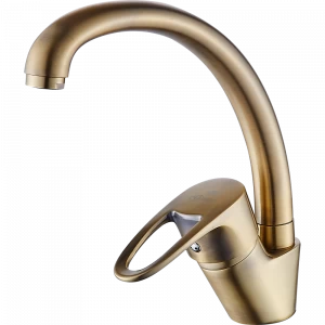 GZ 10021D Смеситель для кухни однорычажный Ganzer Бронза