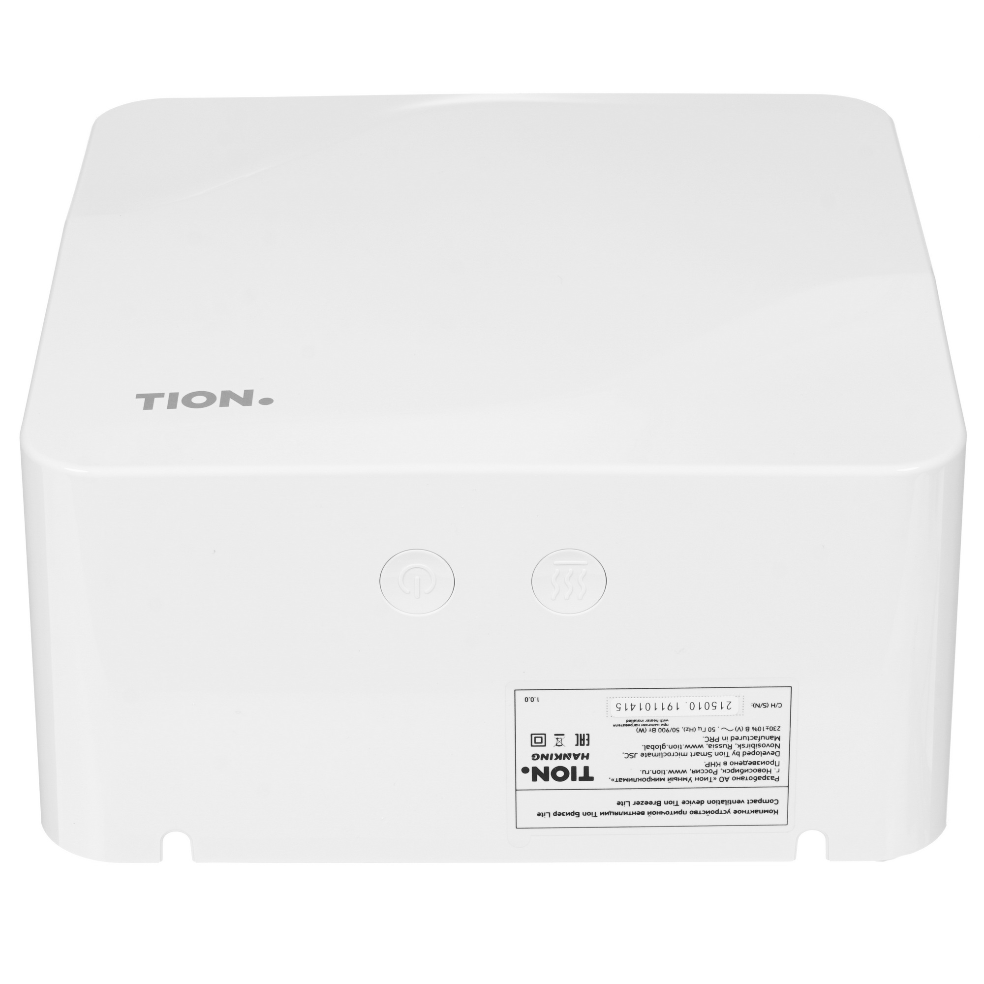 8183725 Приточный очиститель воздуха TION Бризер Lite STDN-0087265 - Вид №4