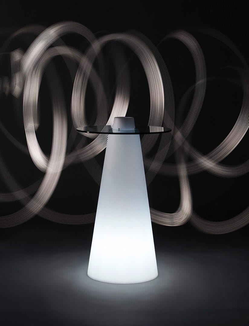 Высокий стол из полиэтилена для контракта SLIDE PEAK ARCH-00101759 - Вид №7