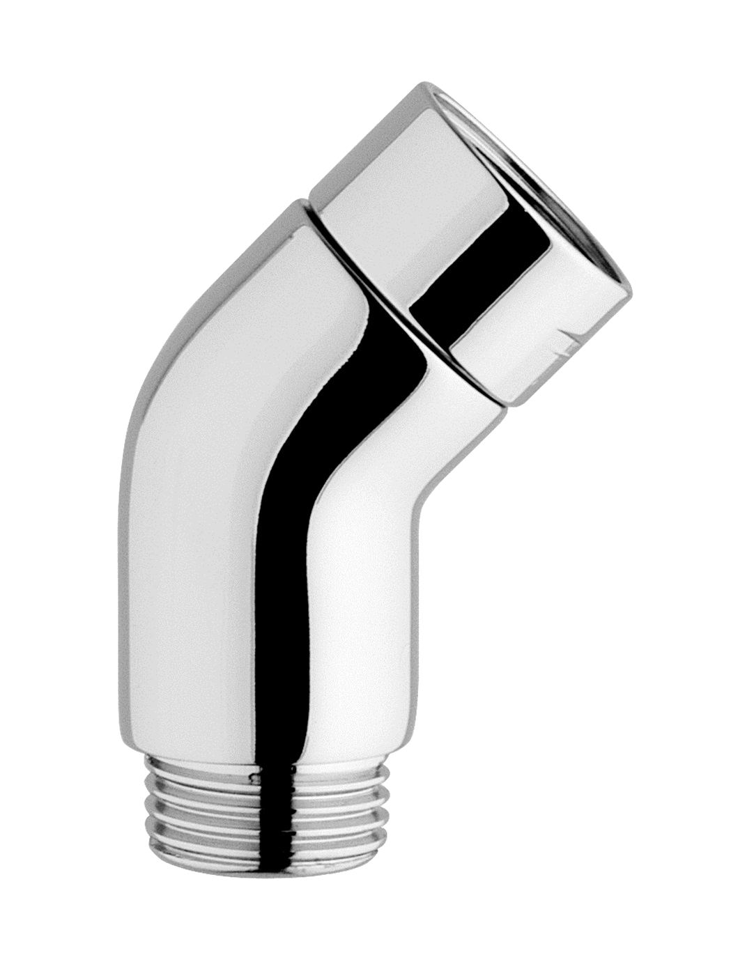 33675-CR CARIMALI Отвод латунный 1/2 ”MF с гладкой гайкой CURVA