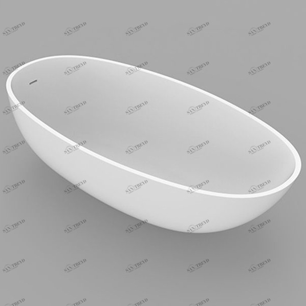 Dimasi Ванна овальная отдельностоящая Ruby Tub белая RBT0303