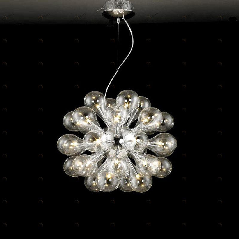 Подвесной светильник Grape 32 от Delight Collection MD2503/32 DELIGHT COLLECTION ДИЗАЙНЕРСКИЕ 243721 Прозрачный;хром 