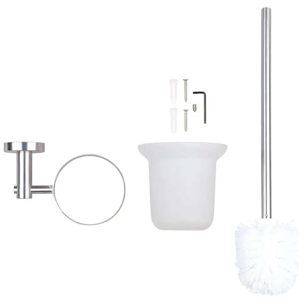 Martes: Подвесной ершик для унитаза из стекла и нержавеющей стали 89435427 Santreyd STLM-1580309 - Вид №3