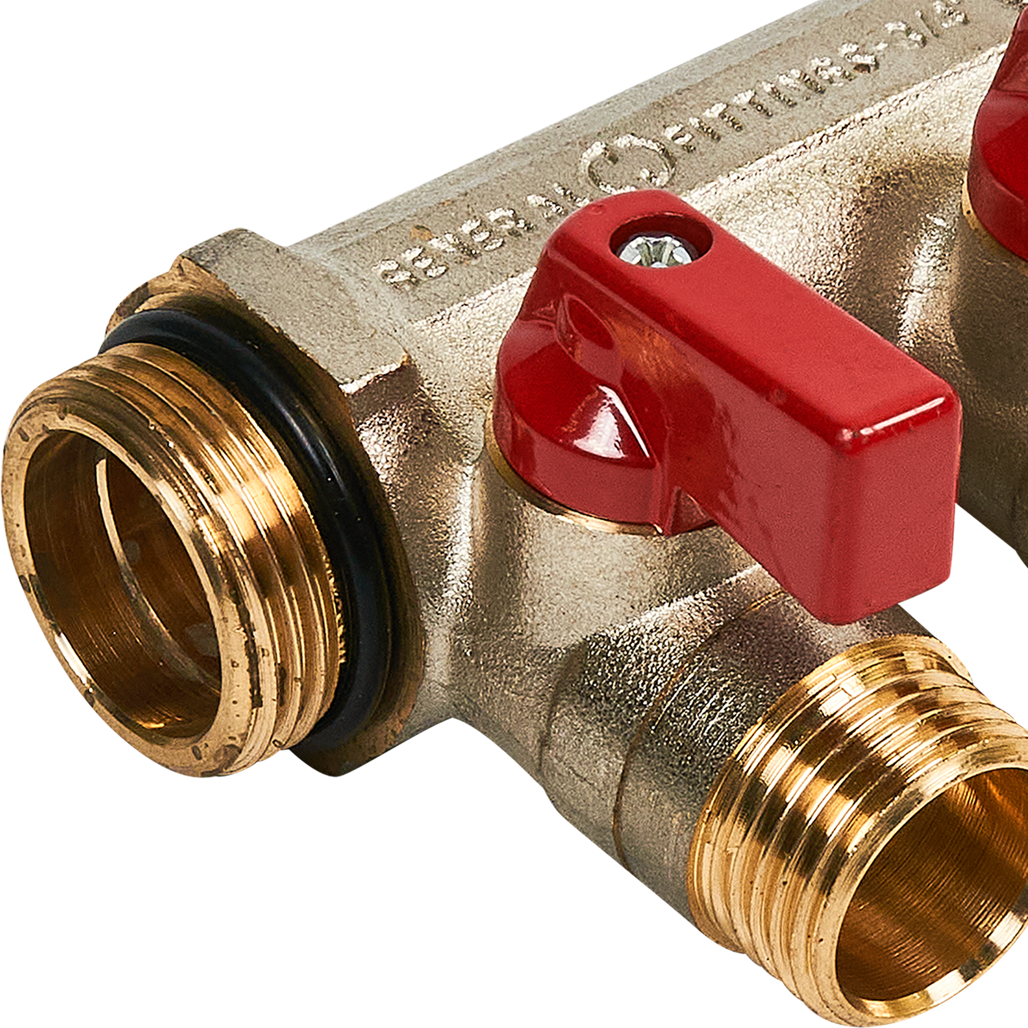 Коллекторная группа STOUT 2 отвода 3/4x1/2 для систем отопления 86542790 STLM-0069835 - Вид №1