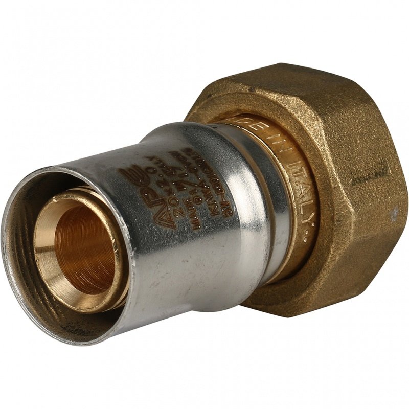Муфта с накидной гайкой STOUT 20х3/4" под пресс SFP0016003420 - Вид №2