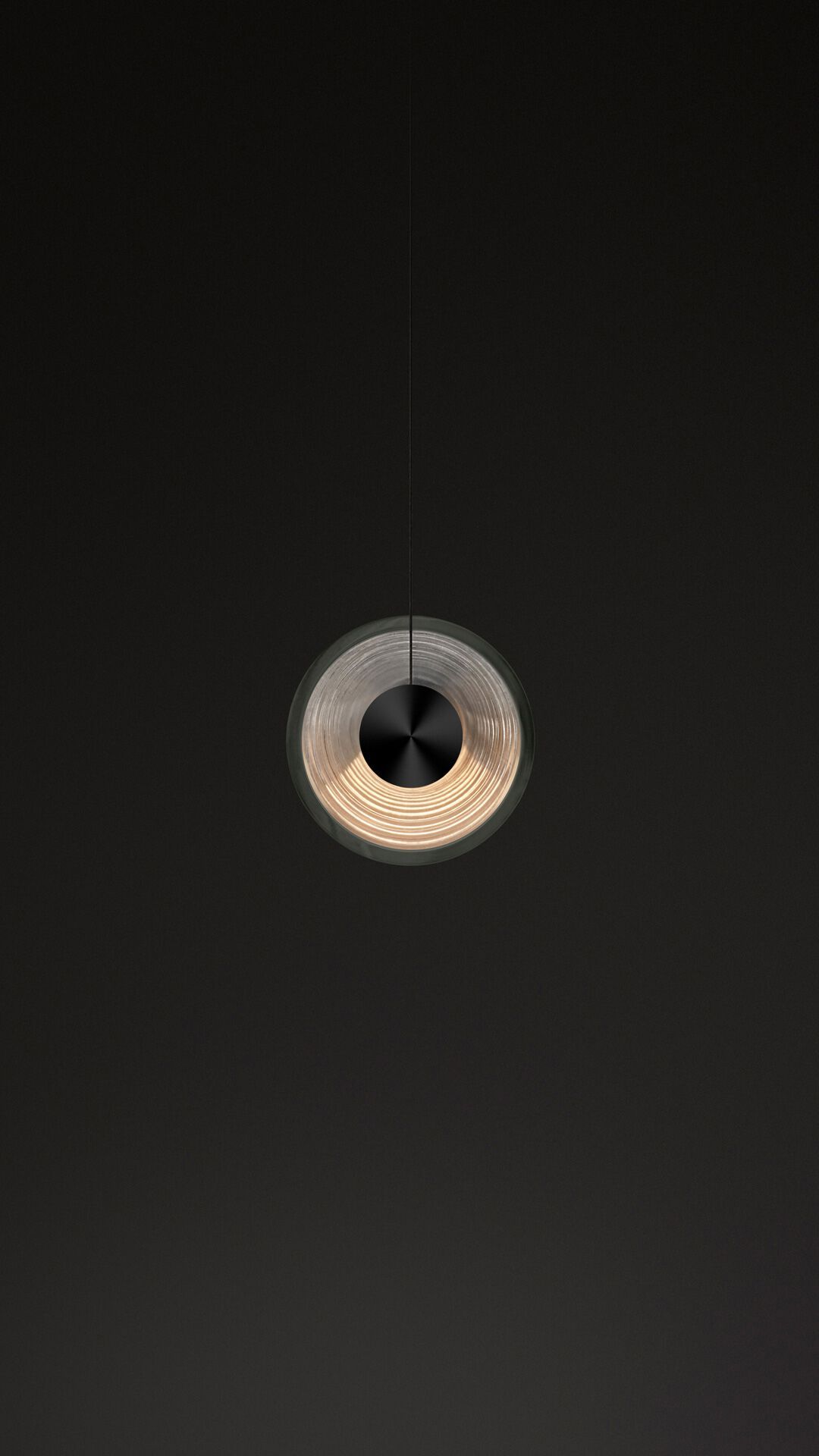 Алюминиевый и стеклянный подвесной светильник Arkoslight Loop ARCH-00007648 - Вид №10