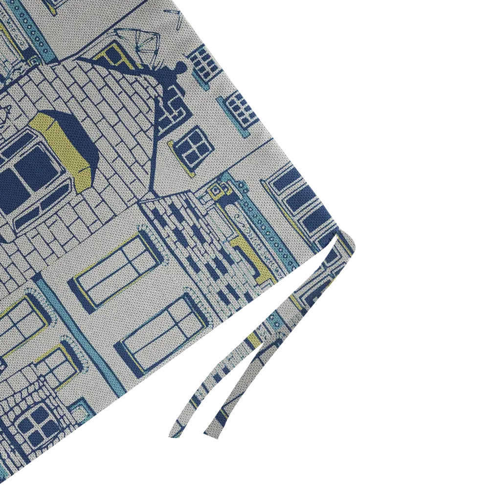 Галета на табурет «Город» 35x35 см цвет мультиколор LINEN WAY STLM-2140887 - Вид №2