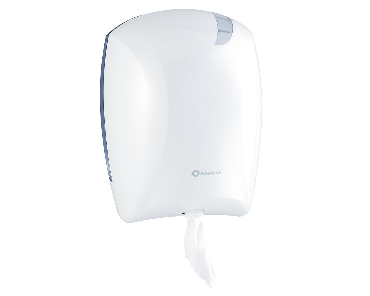 BJB702 CENTER PULL держатель для рулонов туалетной бумаги или полотенец, АБС-пластик, белый Merida  - Вид №5