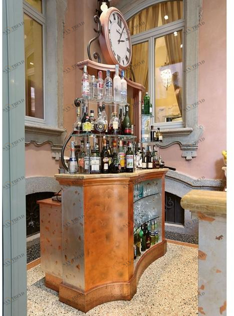 Arnaboldi Interiors Деревянная барная стойка sun-id-1441132