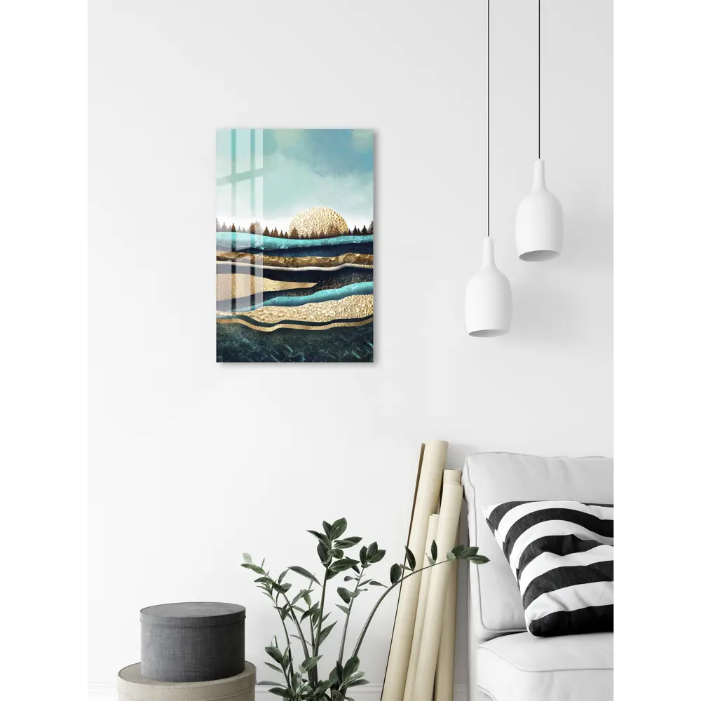 Картина на стекле «Таинственный лес 1» 40x60 см 82977322 STLM-2028461 ARTABOSKO  - Вид №4