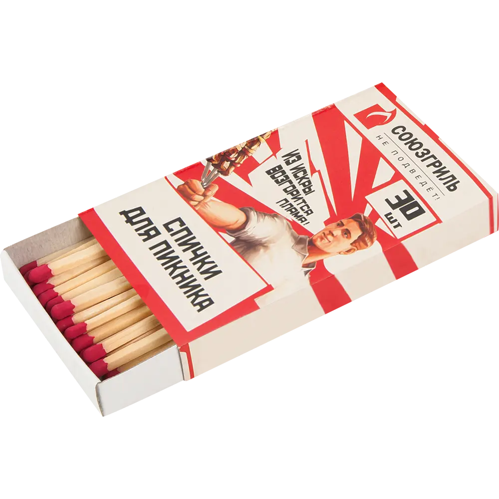 Спички для пикника Союзгриль 30 шт Santreyd STLM-2036602 - Вид №1