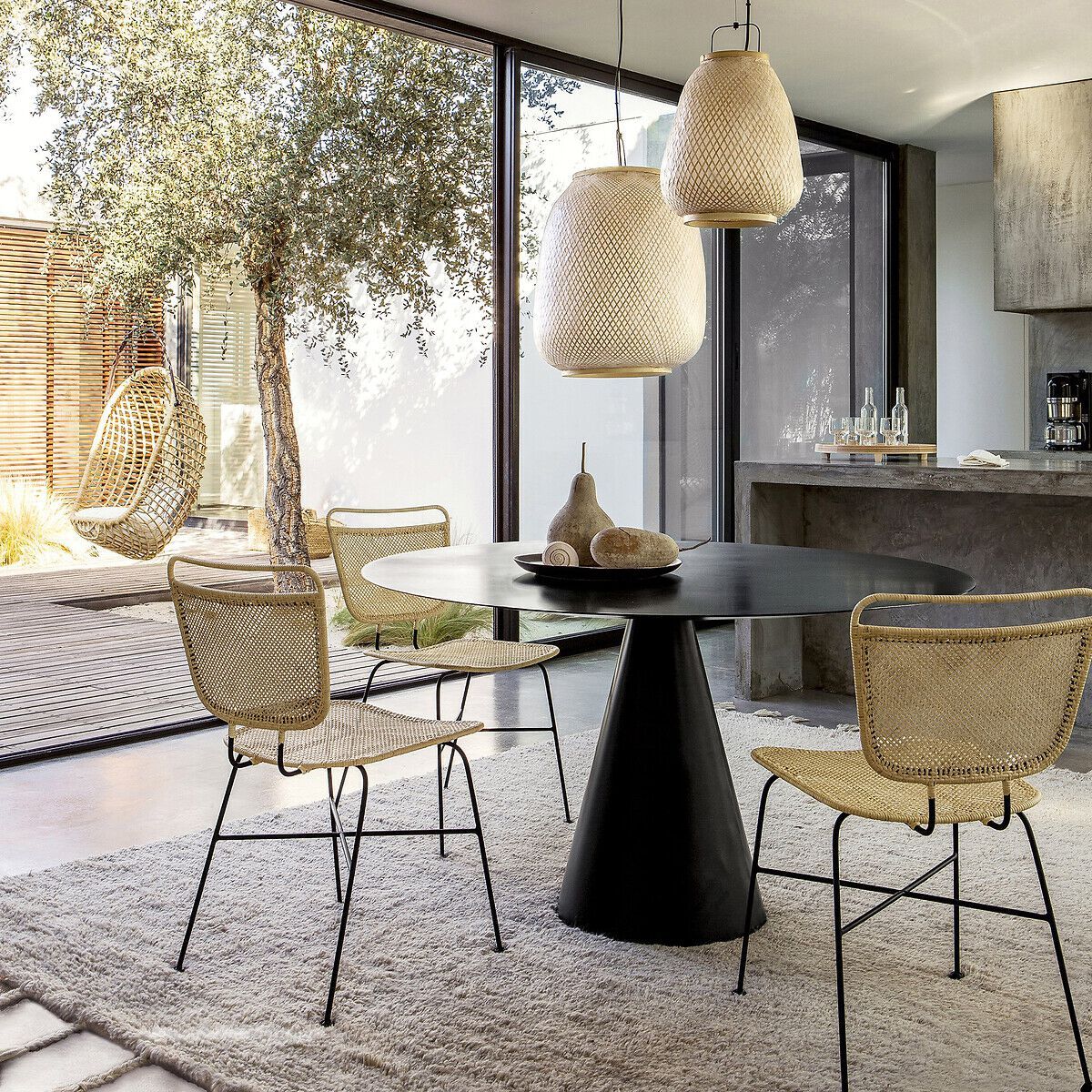 Круглый стол из листового металла AMPM MAYRA ARCH-00131799 - Вид №2