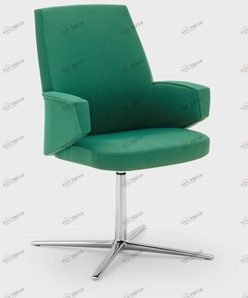 Viganò Офисный стул из ткани с 4 спицами и подлокотниками Grace sun-id-1391902