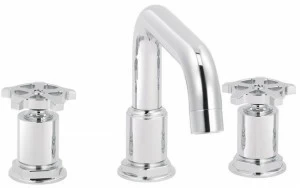 rvb Смеситель для умывальника, металлический, на 3 отверстия Flamant factory 1960.--.45