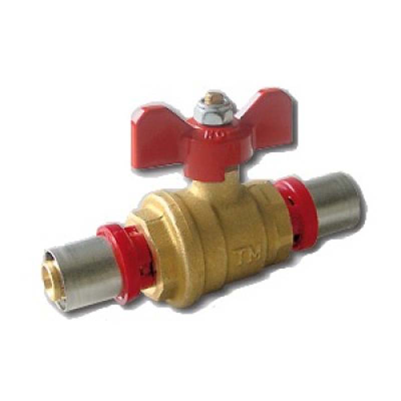 Кран пресс для монтажа в стене, бабочка TIEMME 20 1680007