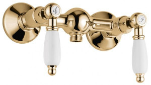 121002BR Смеситель Deco Ceramic для душа, цвет бронза