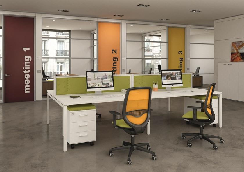 Quadrifoglio Поворотный офисный стул из сетки Okay sun-id-1438264 - Вид №5