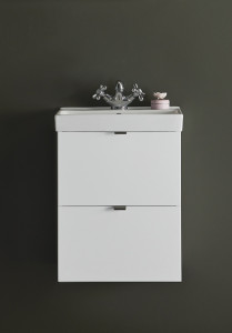 1651110 Шкаф Для Умывальника Neat Boxes White 420 Hafa  Белый